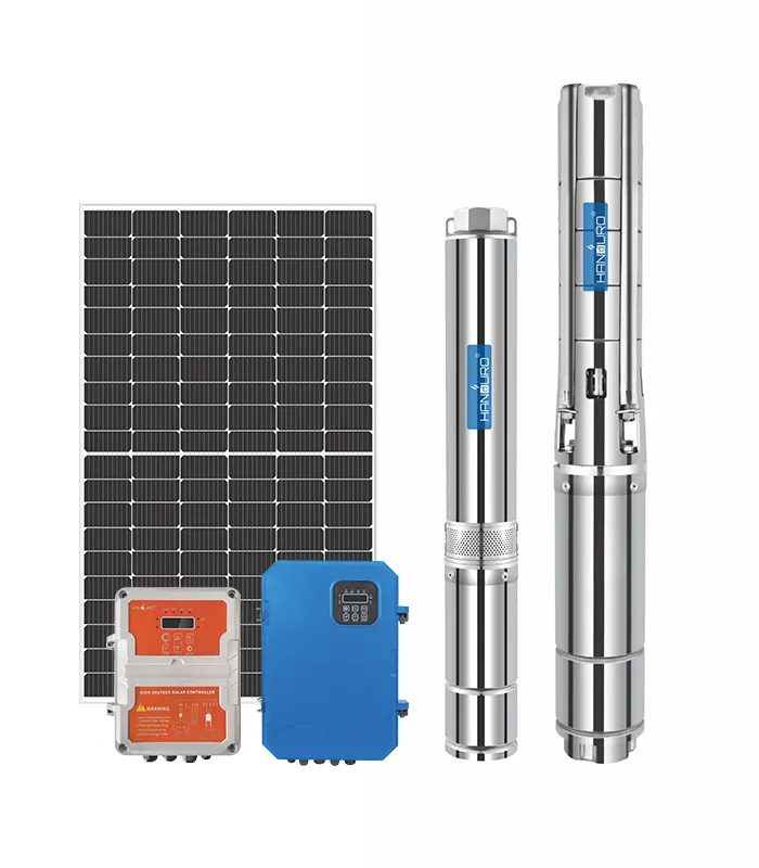 Pompe solaire immergée AC/DC